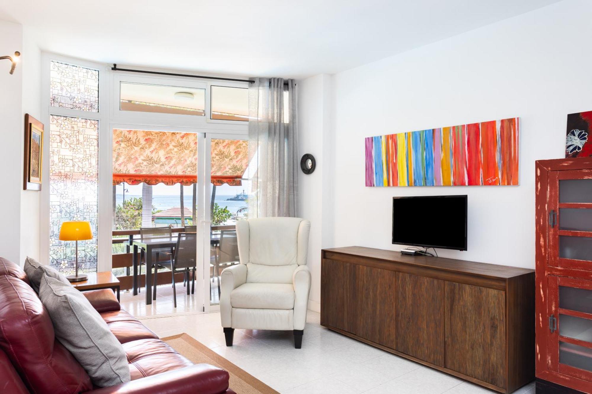 Seafront Apartment Just 200M From Las Vistas Beach Arona (Tenerife) Exterior photo